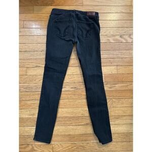 Womens Size 27 Black Y2K Hollister Denim Jeans